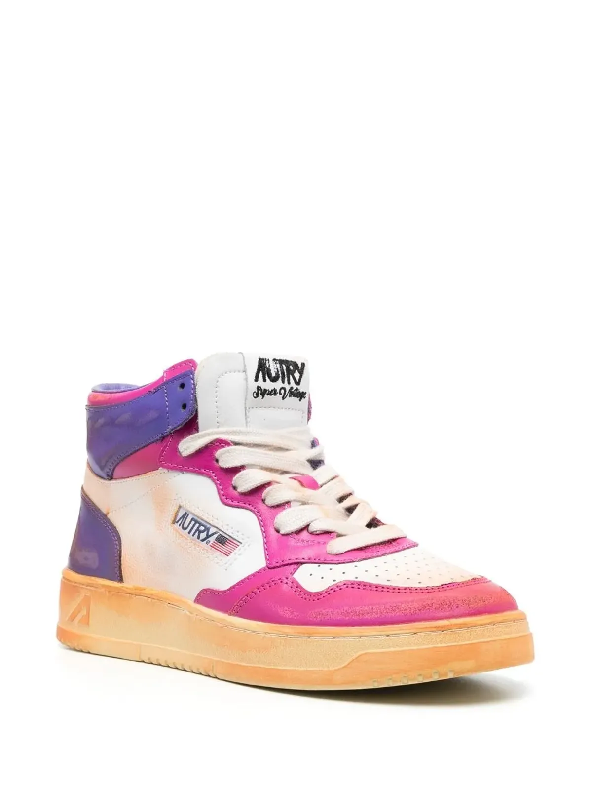 Autry Medalist high-top sneakers - White - 画像2