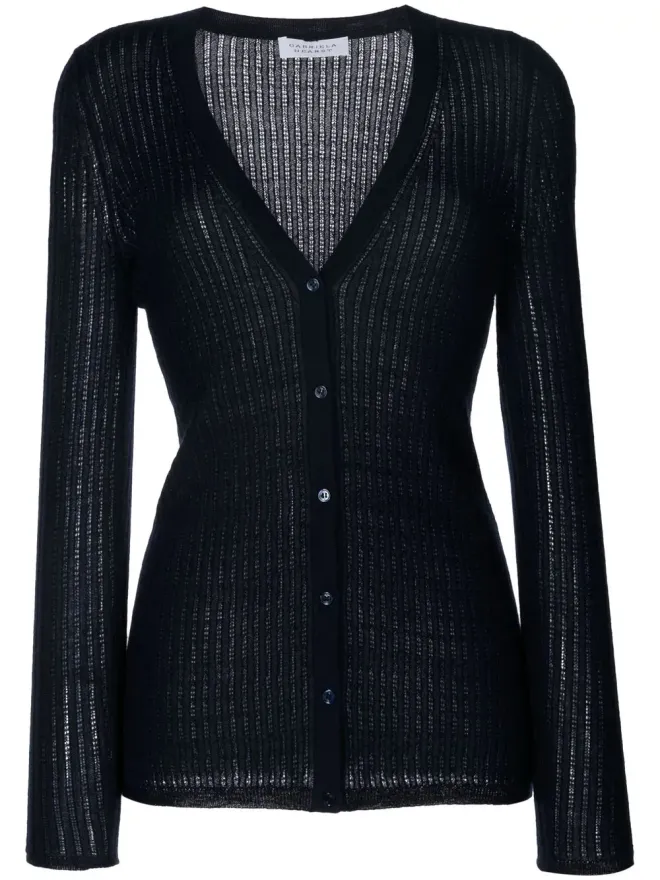 Gabriela Hearst Gabriela Hearst リブニットカーディガンの商品画像