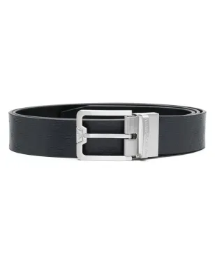 Emporio Armani カーフレザー バックル付きベルト - サムネイル1