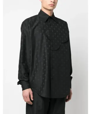 GmbH ハンマー ジャカード ボタンアップシャツ - サムネイル3