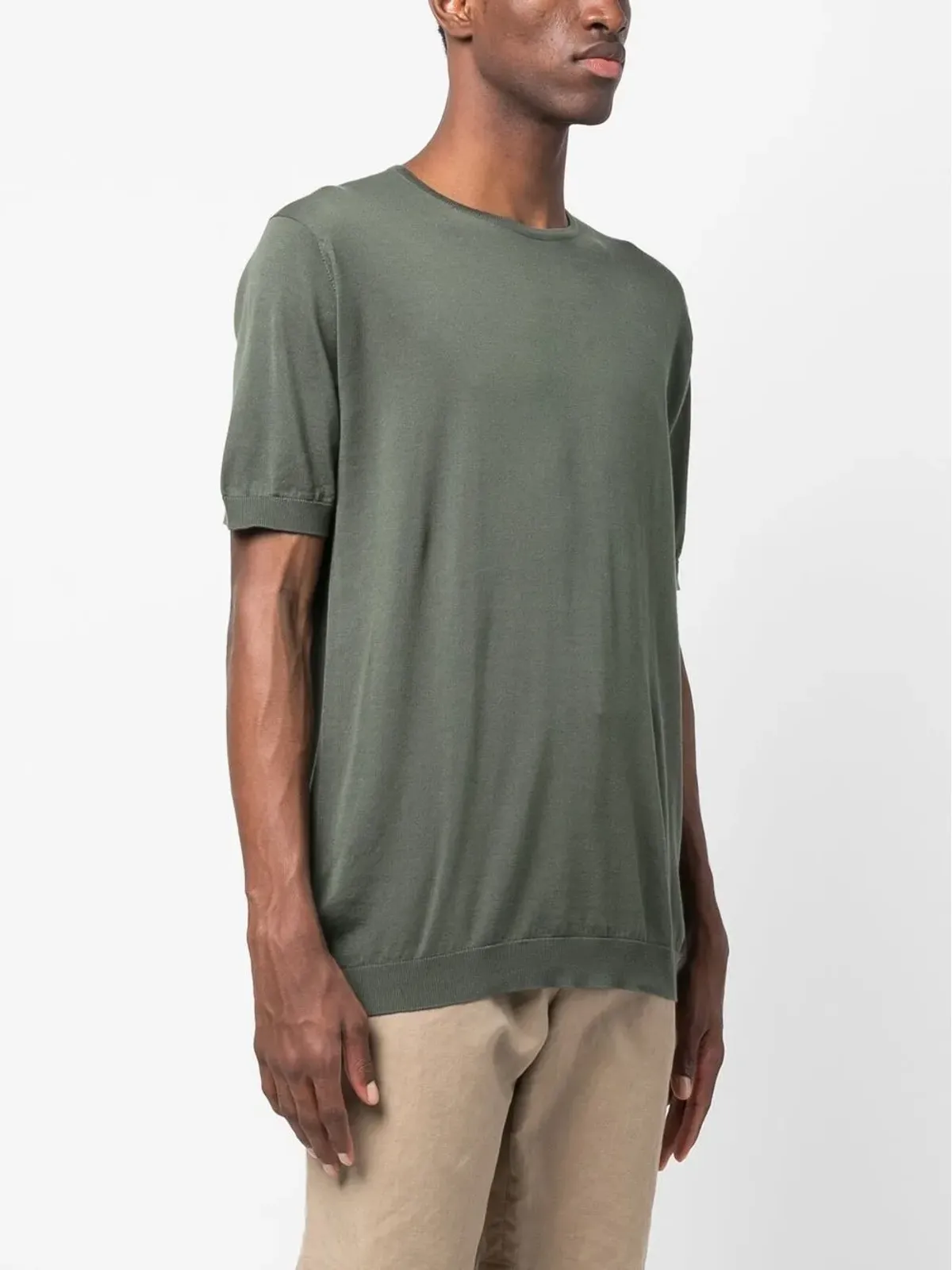 John Smedley ラウンドネックTシャツ - 画像3