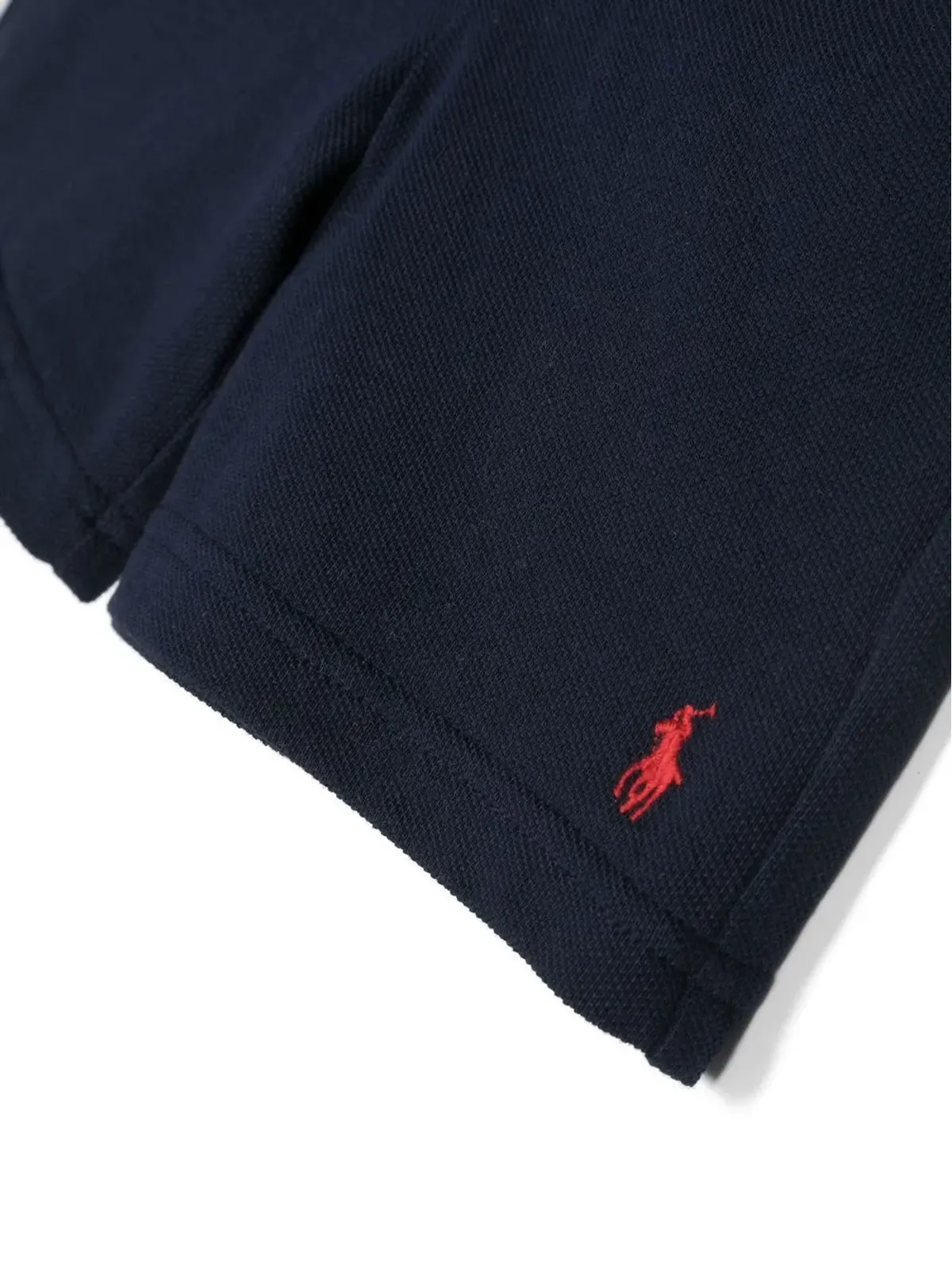 POLO RALPH LAUREN KIDS ロゴ刺繍コットンショーツ - 画像3