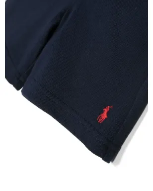 POLO RALPH LAUREN KIDS ロゴ刺繍コットンショーツ - サムネイル3