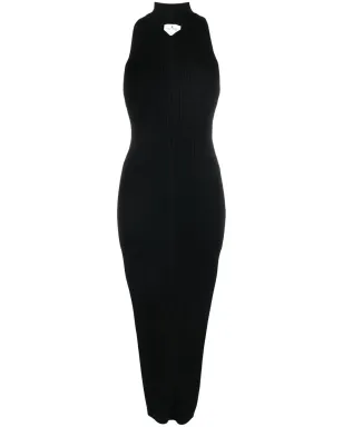Courrèges カットアウトリブミディドレス - サムネイル1