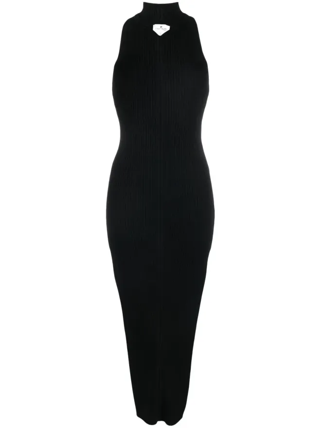 Courrèges Courrèges カットアウトリブミディドレスの商品画像