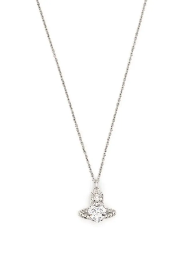Vivienne Westwood Vivienne Westwood アリエラ オーブチャーム ネックレス - シルバーの商品画像