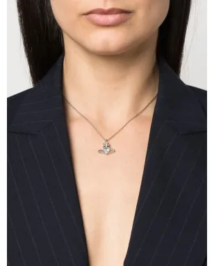 Vivienne Westwood アリエラ オーブチャーム ネックレス - シルバー - サムネイル2
