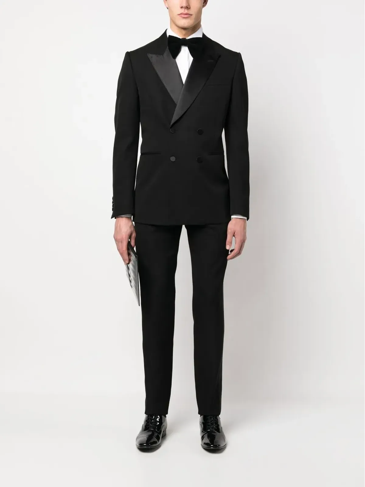 Alexander McQueen ストライプディテール テーラードパンツ - 画像2
