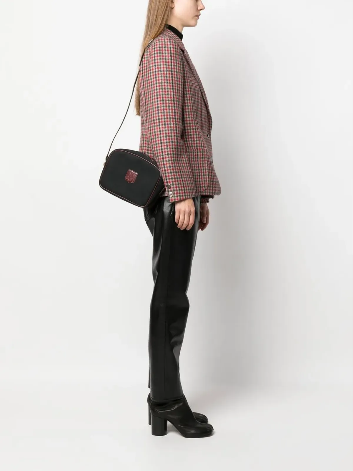Celine Pre-Owned 1980年代 ロゴパッチ カメラバッグ - 画像2