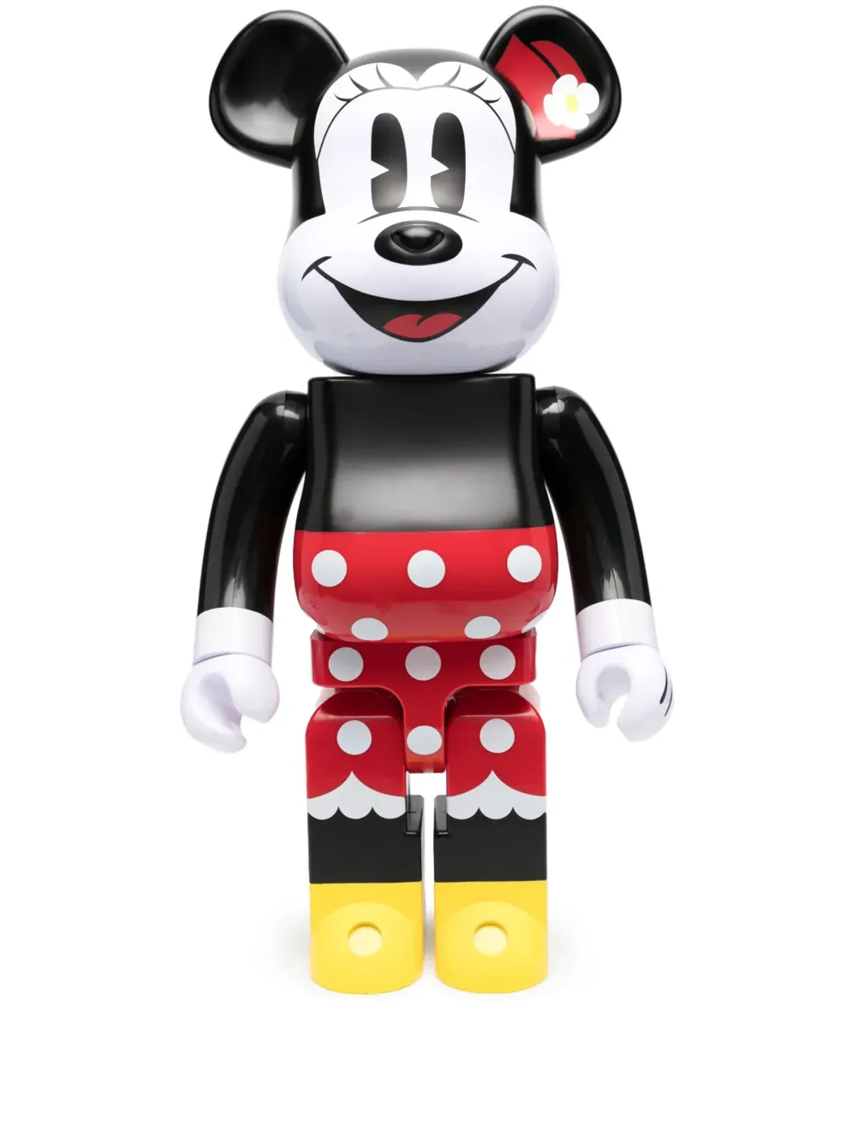 MEDICOM TOY ディズニー ミニー・マウス BE@RBRICK 1000% フィギュア - ブラック - 画像1