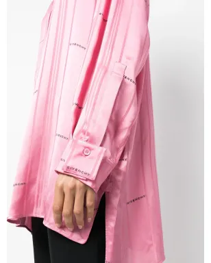 Givenchy ロゴジャカードストライプシャツ - サムネイル5