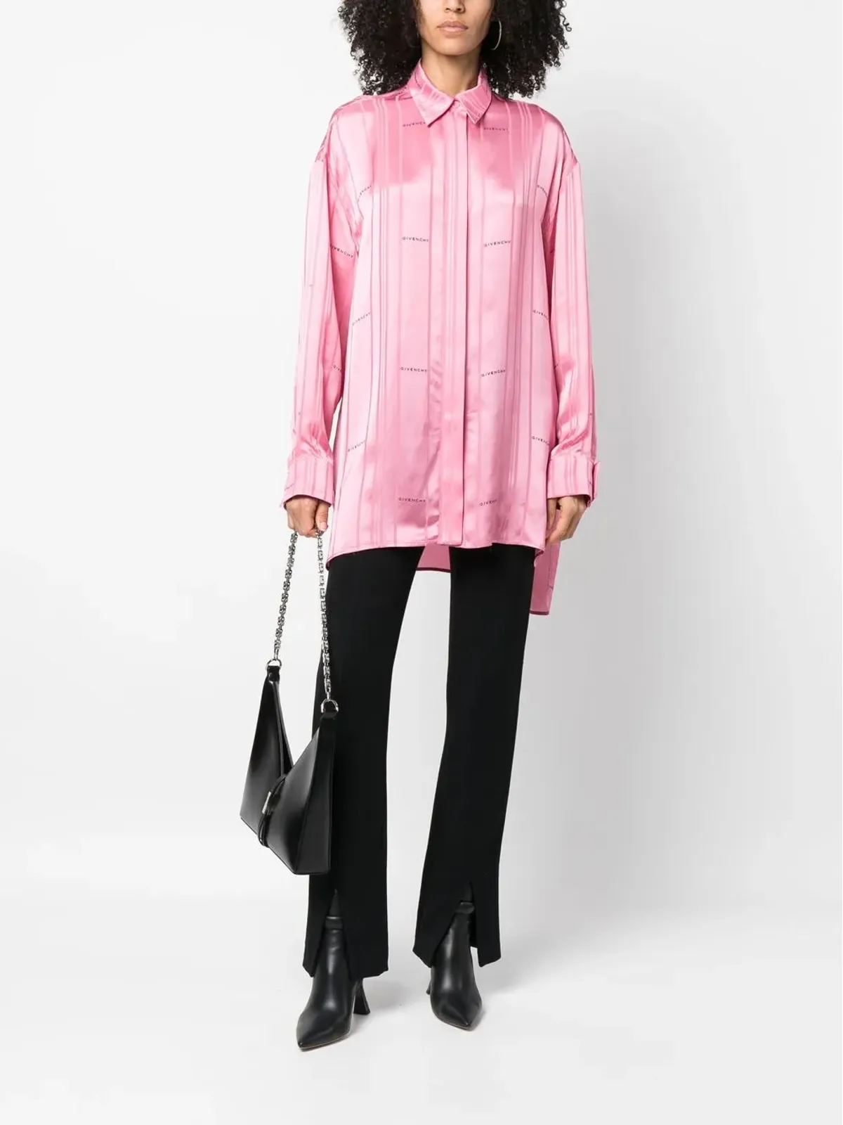 Givenchy ロゴジャカードストライプシャツ - 画像2