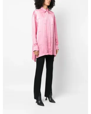 Givenchy ロゴジャカードストライプシャツ - サムネイル3