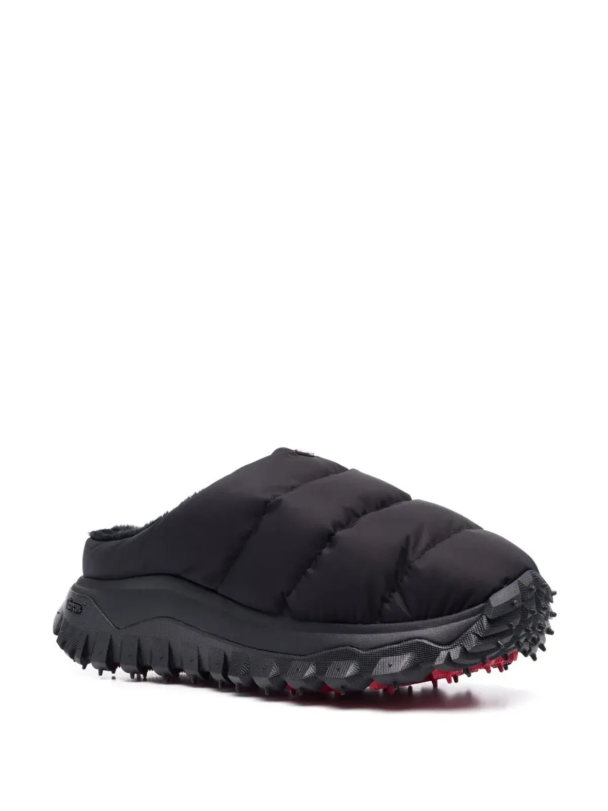 6 MONCLER 1017 ALYX 9SM ファー付きキルティングスライダー - 画像2