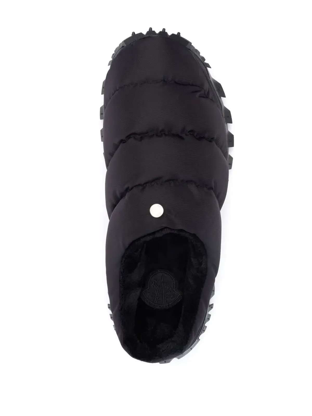 6 MONCLER 1017 ALYX 9SM ファー付きキルティングスライダー - 画像4