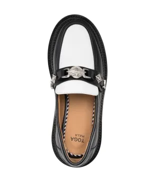 Toga Pulla バックルディテール レザー ローファー - サムネイル4