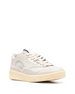 Jil Sander panelled low-top sneakers - Grey - サムネイル2