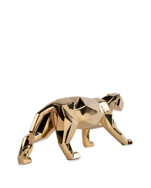 Lladró Pantera porcelain decorative sculpture - Gold - サムネイル2