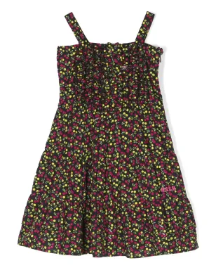 MSGM Kids 花柄プリントドレス - サムネイル1