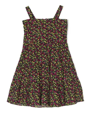 MSGM Kids 花柄プリントドレス - サムネイル2