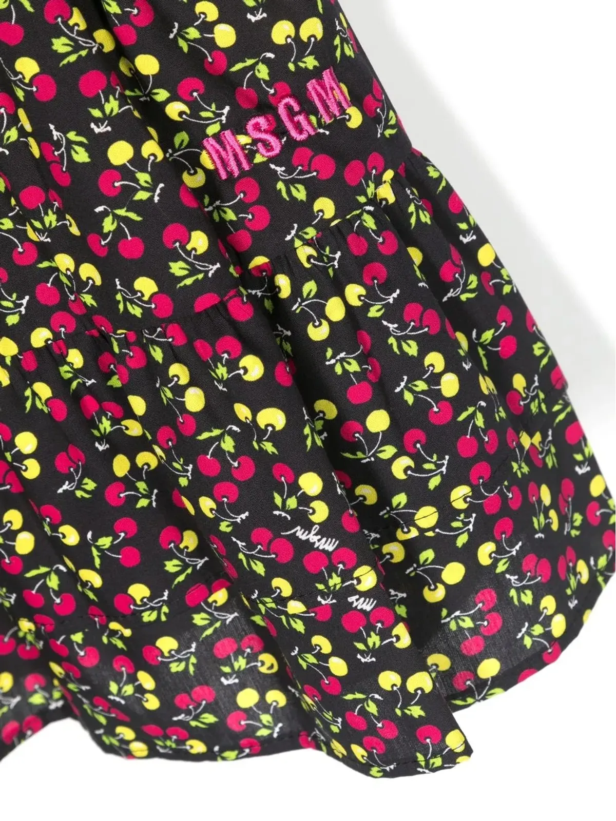 MSGM Kids 花柄プリントドレス - 画像3