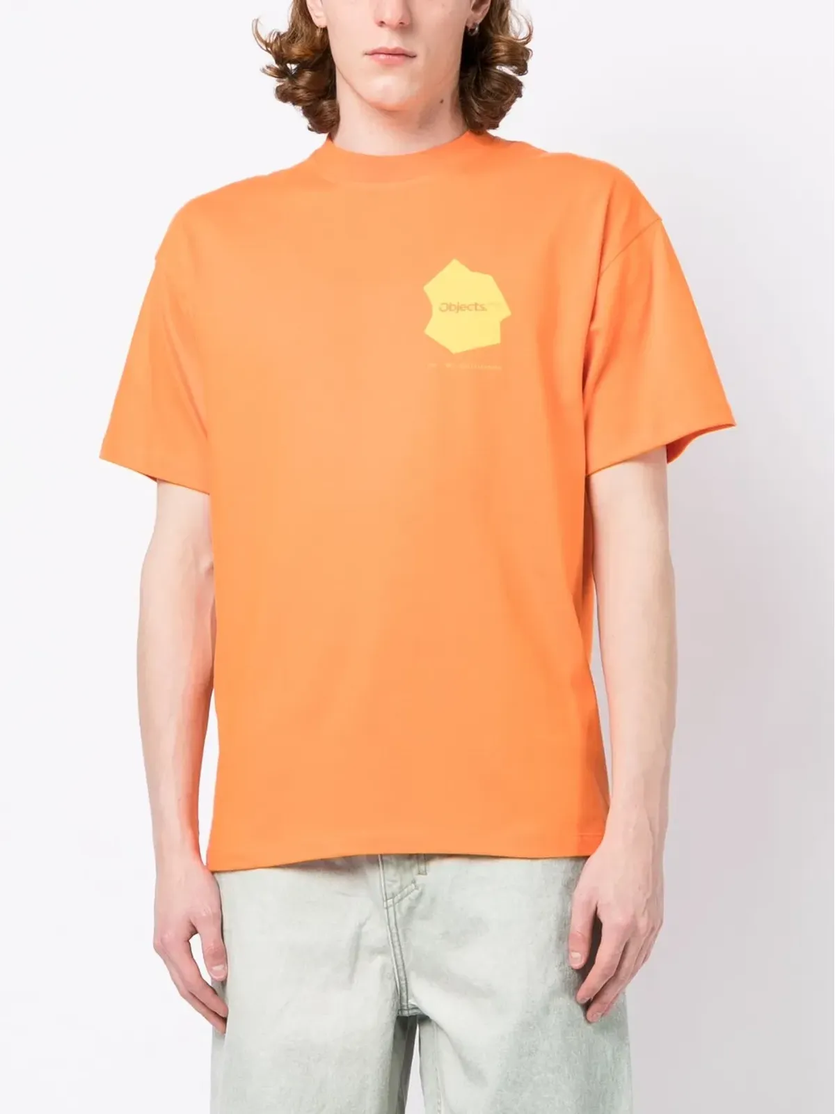 OBJECTS IV LIFE スローガンプリントTシャツ - 画像3