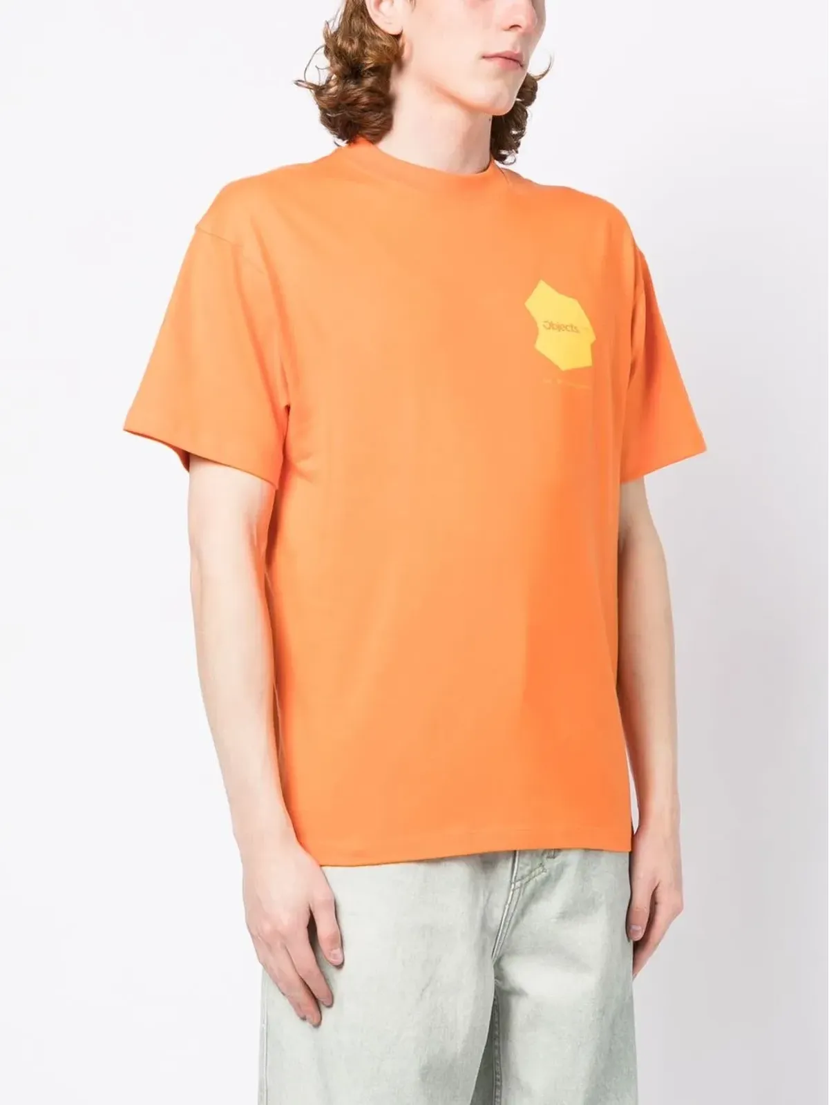 OBJECTS IV LIFE スローガンプリントTシャツ - 画像4