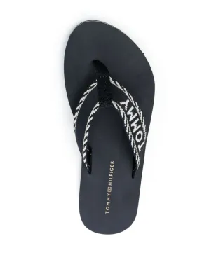 Tommy Hilfiger ロゴジャカード フリップフロップ - サムネイル4