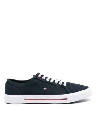 Tommy Hilfiger シグネチャー・ディテール ロー・トップスニーカー - Blue - サムネイル1