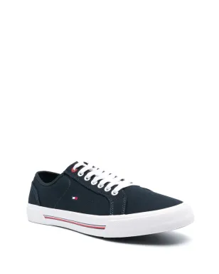 Tommy Hilfiger シグネチャー・ディテール ロー・トップスニーカー - Blue - サムネイル2