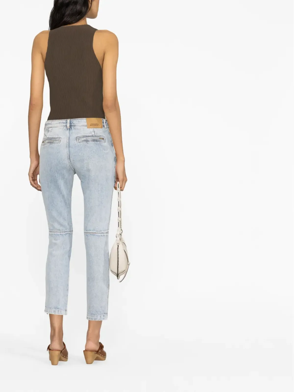 ISABEL MARANT セニム マルチポケット ストレートジーンズ - 画像3