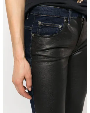 Roberto Cavalli パネルデザインジーンズ - サムネイル5