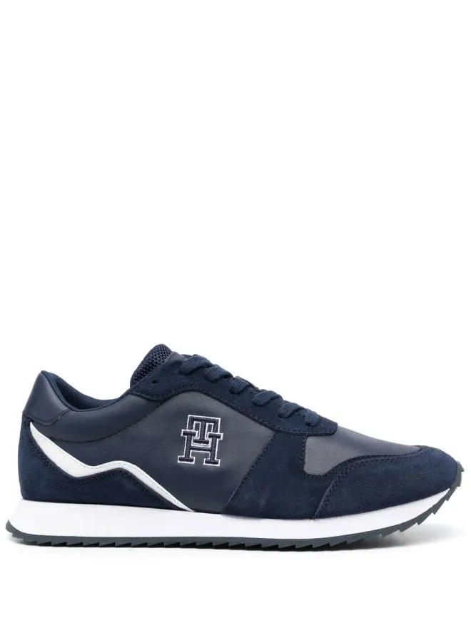Tommy Hilfiger Tommy Hilfiger エンブロイダード THモノグラム ロー・トップスニーカーの商品画像