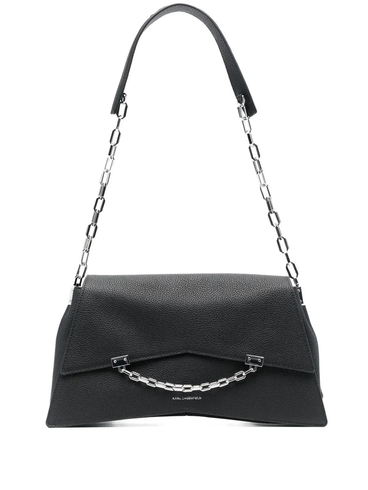 Karl Lagerfeld K/Seven レザー ショルダーバッグ - 画像1
