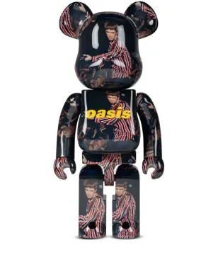 MEDICOM TOY x Oasis Knebworth 1996 Noel Gallagher BE@RBRICK 1000% フィギュア ブラック - サムネイル1