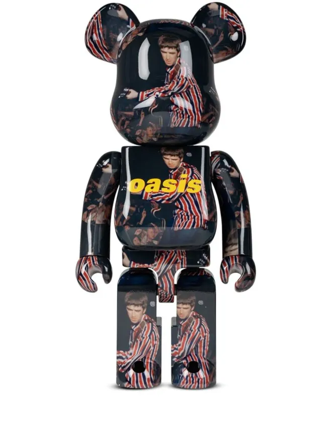 MEDICOM TOY MEDICOM TOY x Oasis Knebworth 1996 Noel Gallagher BE@RBRICK 1000% フィギュア ブラックの商品画像