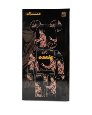 MEDICOM TOY x Oasis Knebworth 1996 Noel Gallagher BE@RBRICK 1000% フィギュア ブラック - サムネイル4