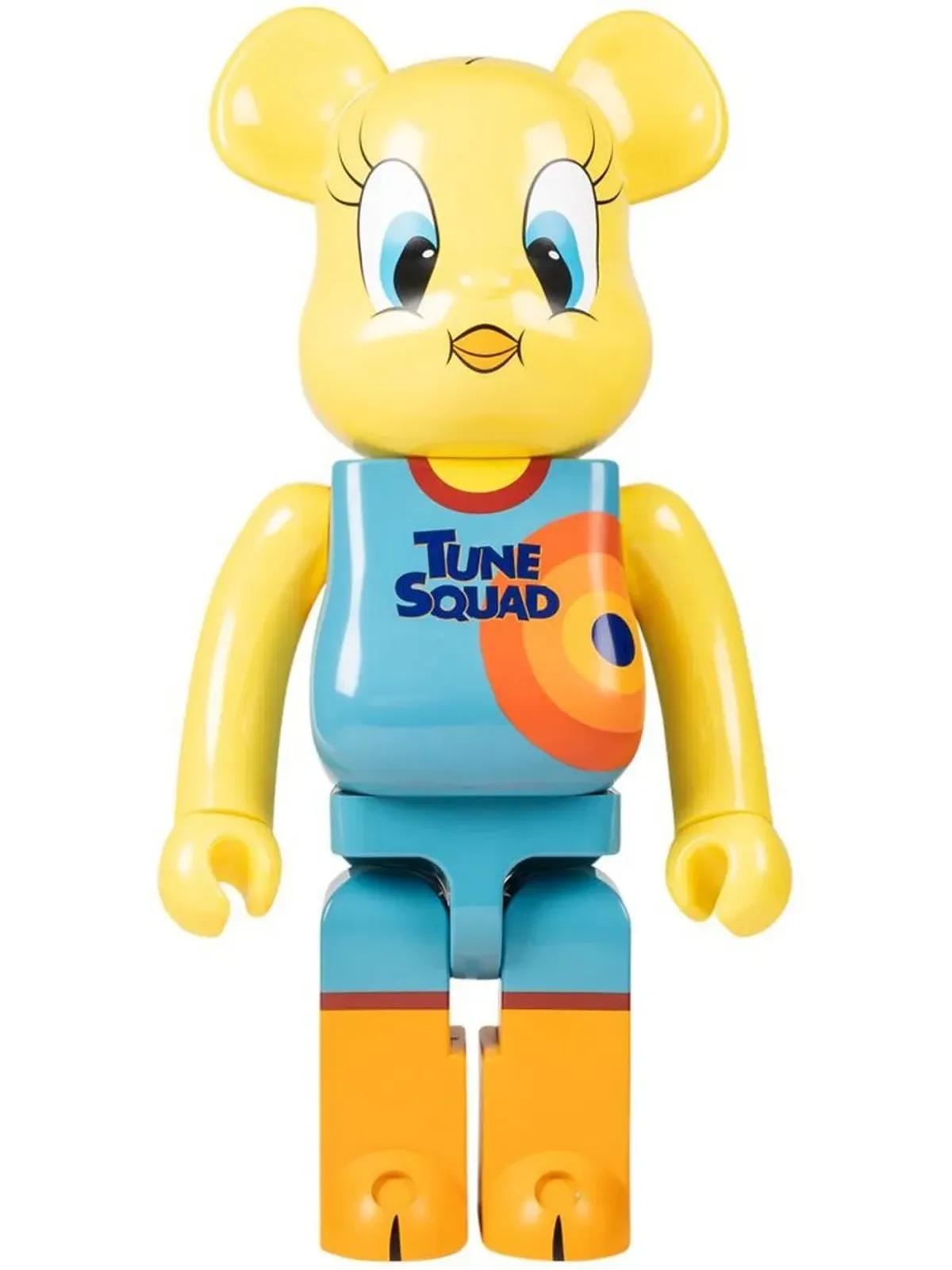 MEDICOM TOY Space Jam A New Legacy Tweety BE@RBRICK フィギュア イエロー - 画像1