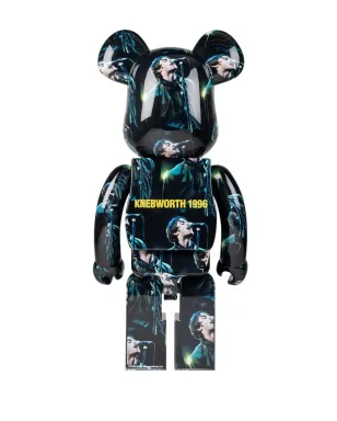 MEDICOM TOY ベアブリック フィギュア Oasis Knebworth 1996 ブルー - サムネイル2