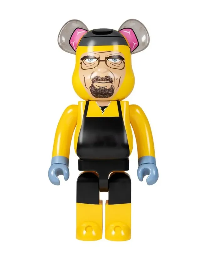 MEDICOM TOY MEDICOM TOY ウォルター・ホワイト 保護用化学衣装 Bearbrick '10' フィギュリン - イエローの商品画像