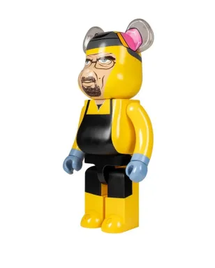 MEDICOM TOY ウォルター・ホワイト 保護用化学衣装 Bearbrick '10' フィギュリン - イエロー - サムネイル3
