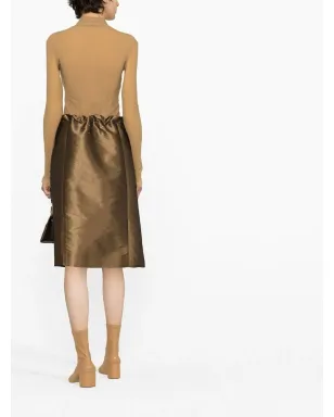 Maison Margiela モアレ効果ドローストリングスカート - サムネイル3