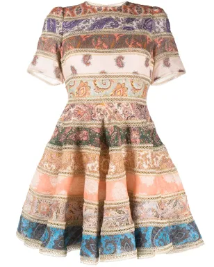 ZIMMERMANN デヴィ スプライスド ミニドレス - サムネイル1