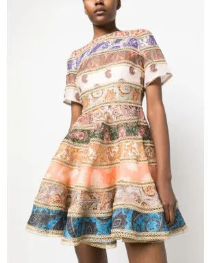 ZIMMERMANN デヴィ スプライスド ミニドレス - サムネイル5