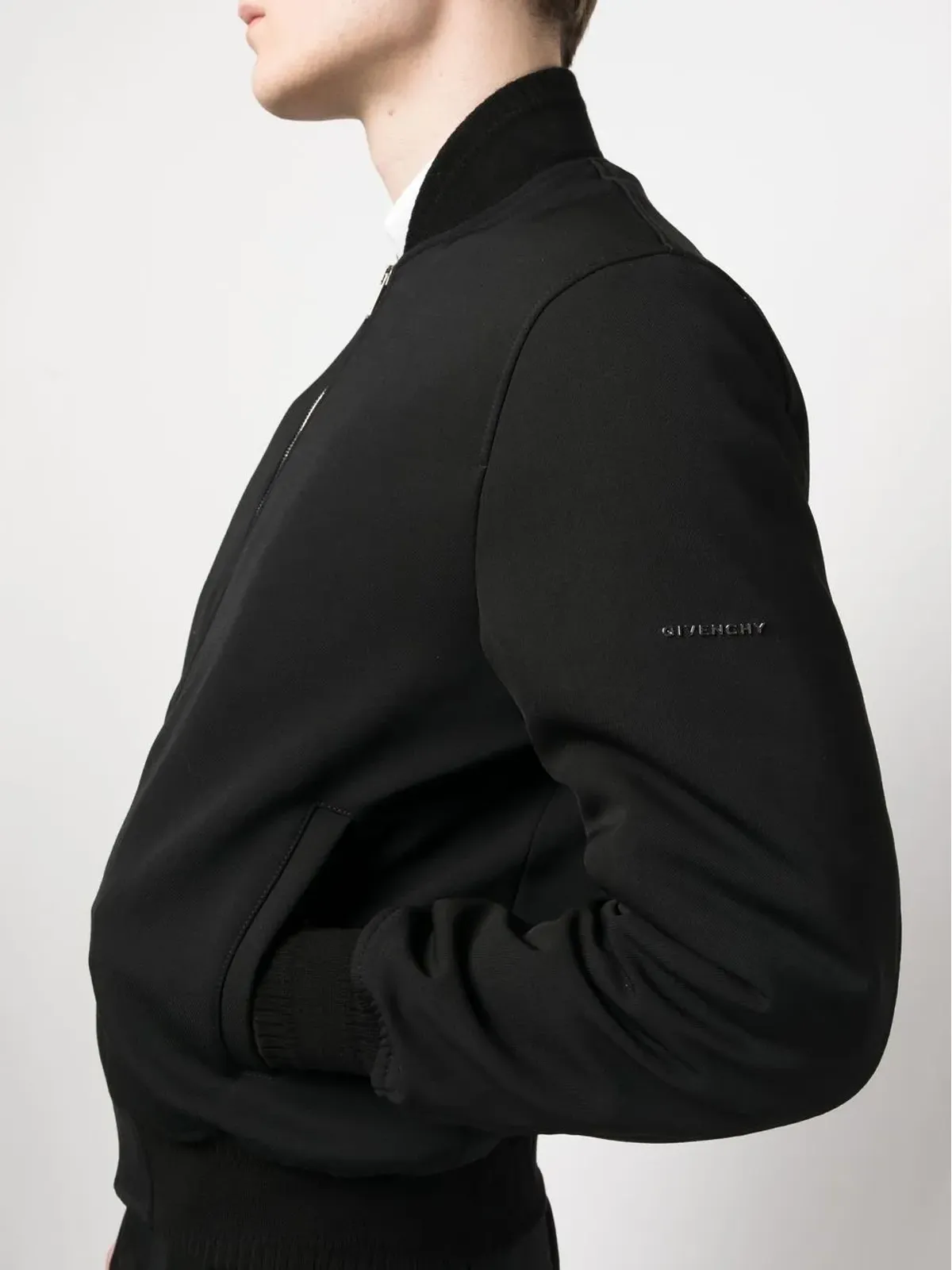 Givenchy ウール ロゴ入り ボンバージャケット - 画像5