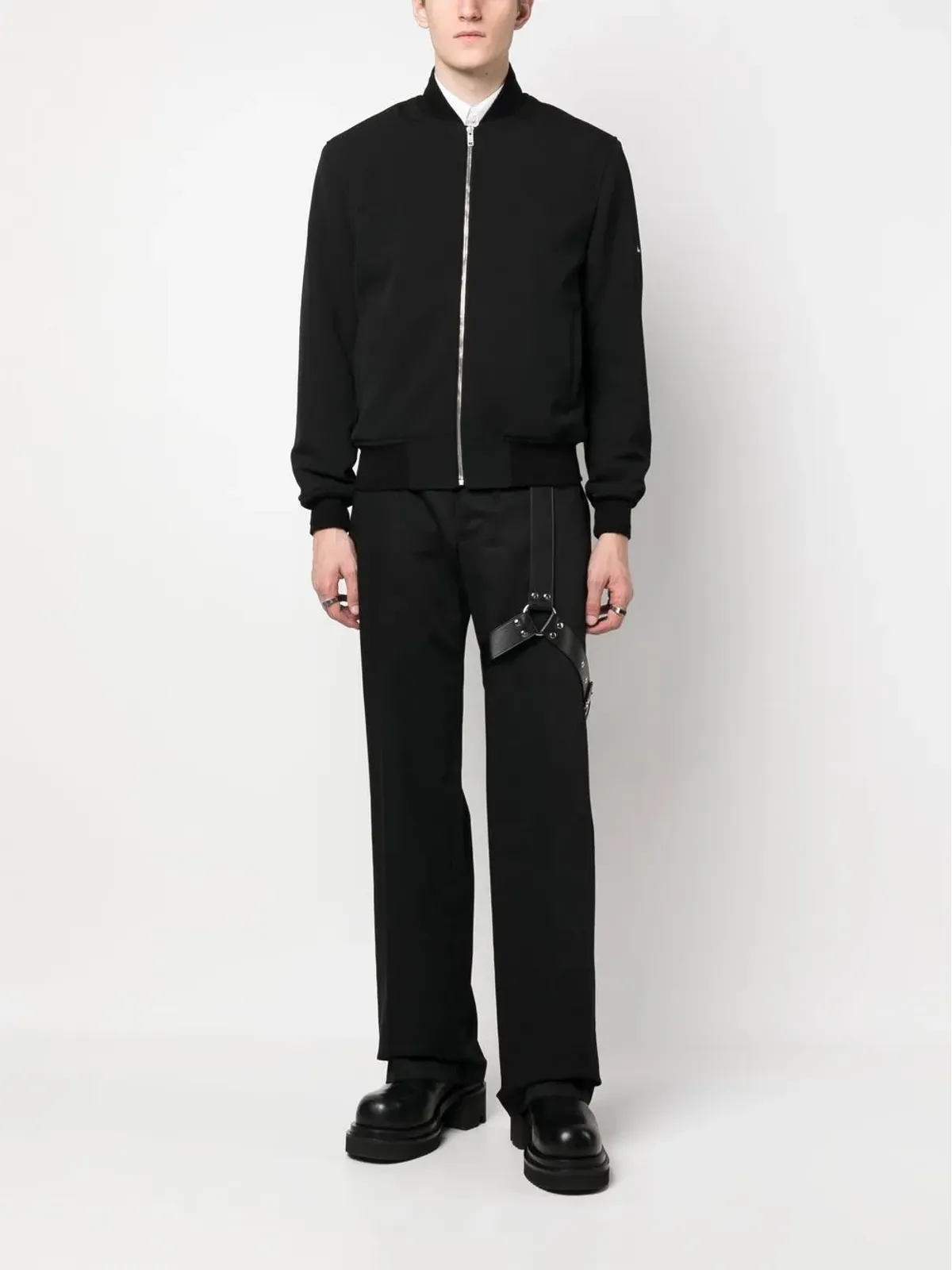 Givenchy ウール ロゴ入り ボンバージャケット - 画像2