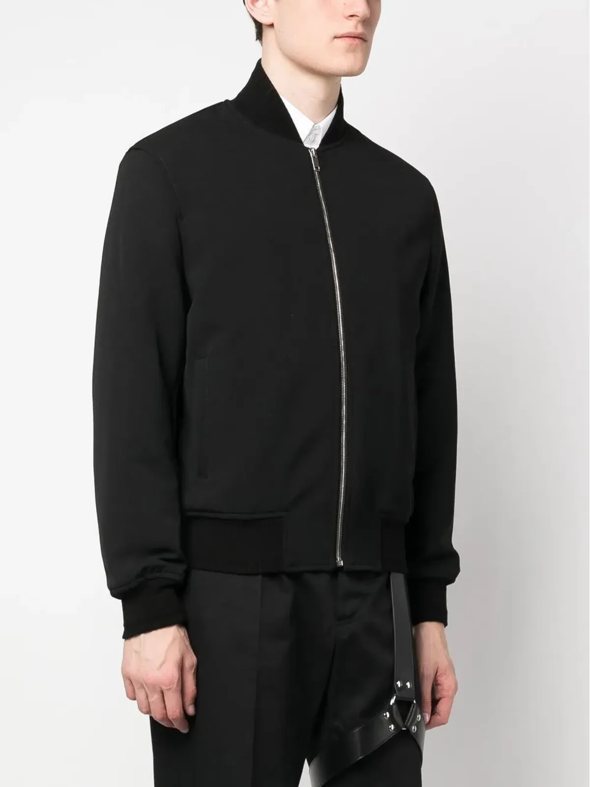 Givenchy ウール ロゴ入り ボンバージャケット - 画像3