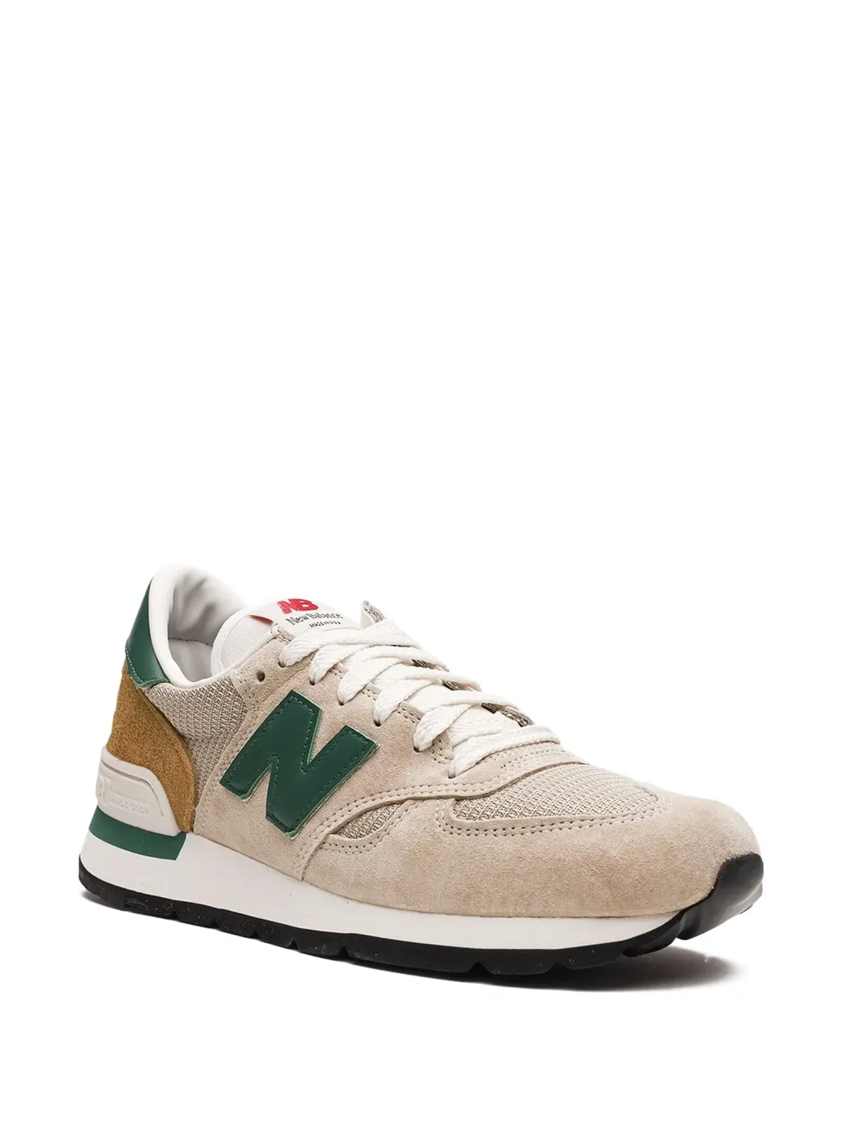 New Balance x Teddy Santis 990 Tan Green スニーカー - 画像2