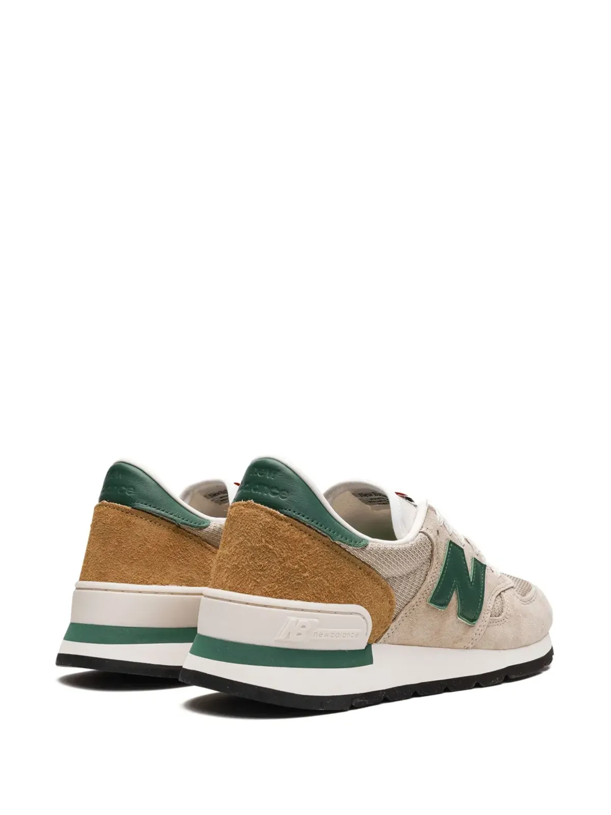New Balance x Teddy Santis 990 Tan Green スニーカー - 画像3