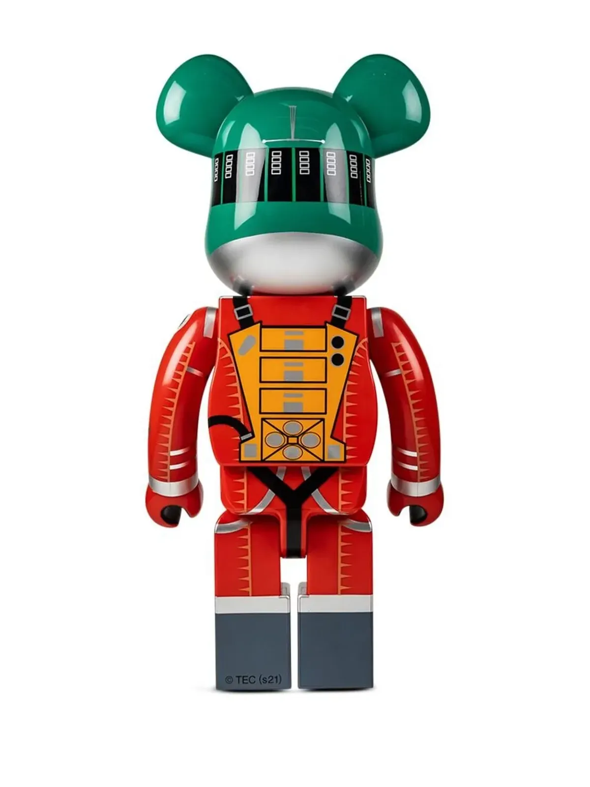 MEDICOM TOY x 2001: A Space Odyssey Space Suit BE@RBRICK フィギュア - グリーン - 画像2